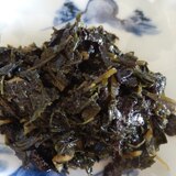 茶殻（茶がら）と海苔の佃煮